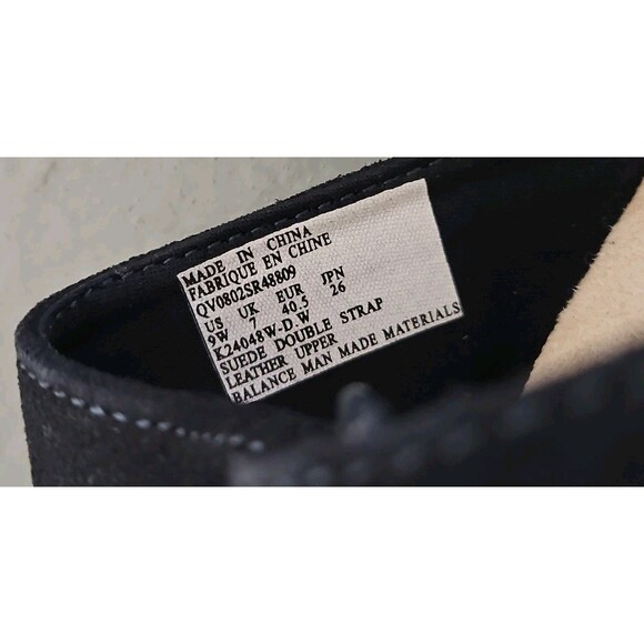 Ryka Diva Blue Double Strap Suede Slide Sandals  Sz 9W NWOT - Picture 3 of 5